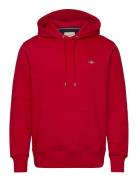 GANT Reg Shield Hoodie Röd