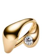 Maria Black Mermaid Ring Gold Guld