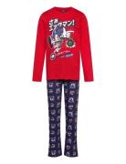 Sonic Pyjama Röd