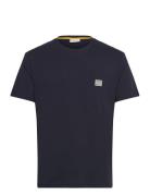 GANT Pocket Ss T-Shirt Marinblå