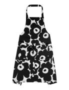 Marimekko Home Pieni Unikko Apron Svart