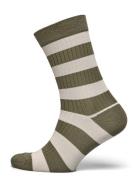 Mp Denmark Signe Socks Khaki Green