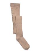 Mp Denmark Cotton Rib Tights Beige