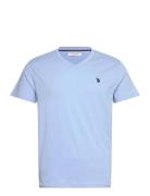 U.S. Polo Assn. Uspa T-Shirt V-Neck Cem Men Blå