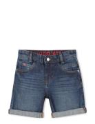 Hugo Kids Denim Shorts Blå