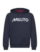 Musto M Musto Logo Hoodie Marinblå