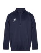 Hummel Hmlcore Xk Half Zip Poly Sweat Kids Marinblå