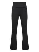 Mango Flared Leggings Svart