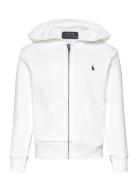 Ralph Lauren Kids French Terry Full-Zip Hoodie Vit