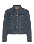 Lauren Ralph Lauren Denim Trucker Jacket Blå