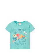 Boboli Knit T-Shirt Blå