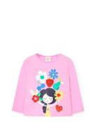 Boboli Long Sleeves T-Shirt Rosa