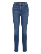 Wrangler High Rise Skinny Blå