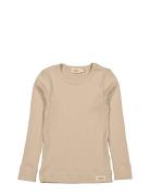 MarMar Copenhagen Plain Tee Ls Beige