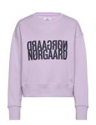 Mads Nørgaard Organic Sweat Tilvina Sweatshirt Lila