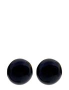 Pipol's Bazaar Malou Ear 10 Mm Black Agate Svart