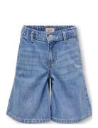 Kids Only Kogcomet Wide Long Shorts Dnm Dia Noos Blå