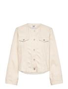 IVY Copenhagen Ivy-Jazz Short Jacket Wash Ecru Kräm