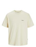 Jack & J S Jorparos Easter Sketch Tee Ss Crew N Jnr Beige