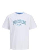 Jack & J S Jjdetroit Tee Ss Crew Neck Jnr Vit