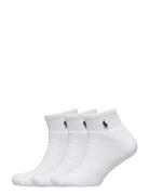 Polo Ralph Lauren Quarter Sock 3-Pack Vit