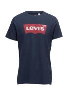 Levi's® Graphic Setin Neck Hm Graphic Marinblå