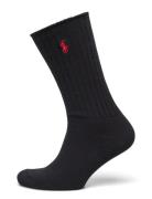 Polo Ralph Lauren Cotton-Blend Crew Socks Svart