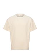 Anerkjendt Akvillads Corduroy S/S Tee Kräm