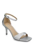 Michael Kors Jaida Heeled Sandal Silver