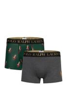 Polo Ralph Lauren Stretch Cotton Trunk 2-Pack Grön