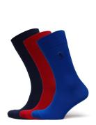 Polo Ralph Lauren Cotton-Blend Trouser Sock 3-Pack Blå