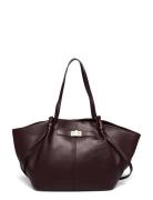 Gina Tricot Long Strap Pu Bag Burgundy