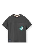 Boboli Knit T-Shirt Svart