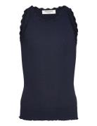 Rosemunde Kids Rkbalta Sl Regular Lace Top Marinblå