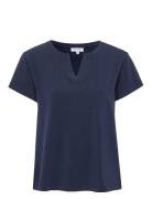 Newhouse Leah T-Shirt Marinblå