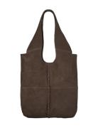 Becksöndergaard Suede Demi Bag Brun