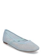 Bianco Bialilja Mesh Ballerina Blå