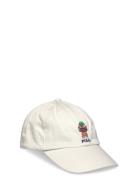 Ralph Lauren Kids Polo Bear Cotton Twill Ball Cap Beige