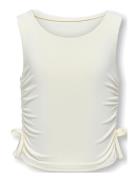 Kids Only Kogea S/L Ruching Top Jrs Vit