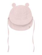 Huttelihut Summer Hat Ears Muslin Rosa