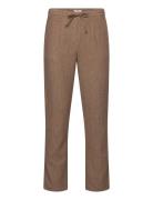 Lindbergh Linen Blend Herringb Pants Beige
