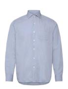 Oscar Jacobson Reg Fit Wide Spread C Gd Twill Blå