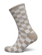 VANS Checkerboard Crew Brun