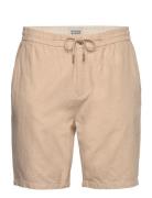Scotch & Soda Seasonal Core - Fave Cotton/Linen Twill Bermuda Beige