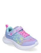Skechers Girls Jumpsters 2.0 Butterfly Flush Blå