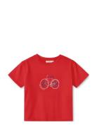 Fliink Sommer Bike T-Shirt Röd