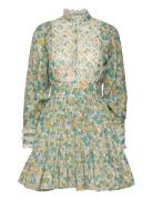 By Ti Mo Cotton Slub Mini Dress Multi/patterned