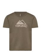 Viking Funtime T-Shirt Khaki Green