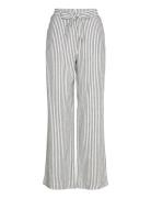 FREE/QUENT Pants From Freequent In A Soft Material With A Striped Prin...
