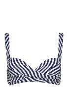 Panos Emporio Wave Medea Top Blå
